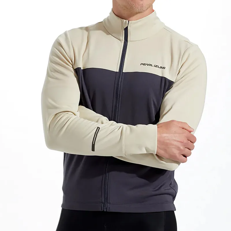 Pearl iZumi Quest Thermal Jersey Stone Dark Ink XXL-3