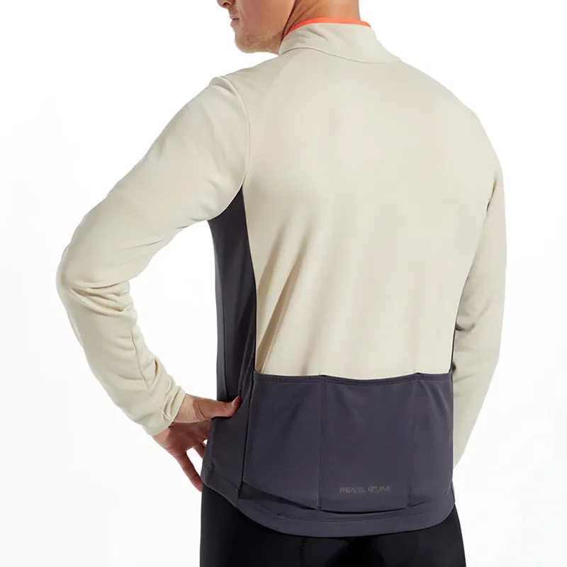 Pearl iZumi Quest Thermal Jersey Stone Dark Ink XXL-4