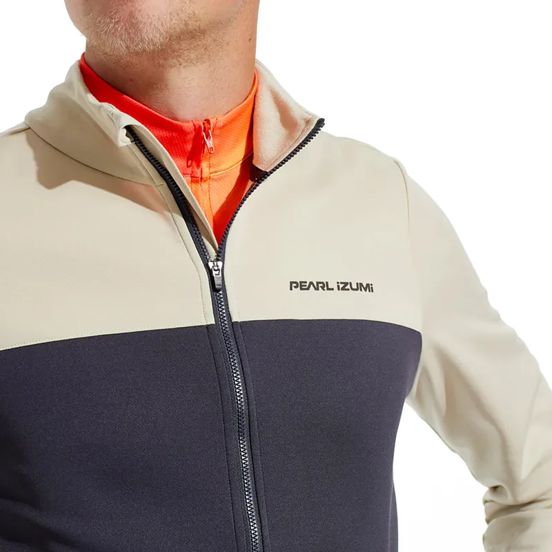 Pearl iZumi Quest Thermal Jersey Stone Dark Ink XXL-5