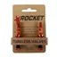 Rocket Tubeless Valve Kit Pair 44mm Orange