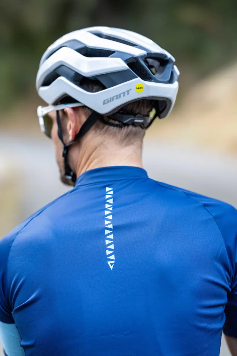 Giant Rival Short Sleeve Jersey Mariana Blue-4