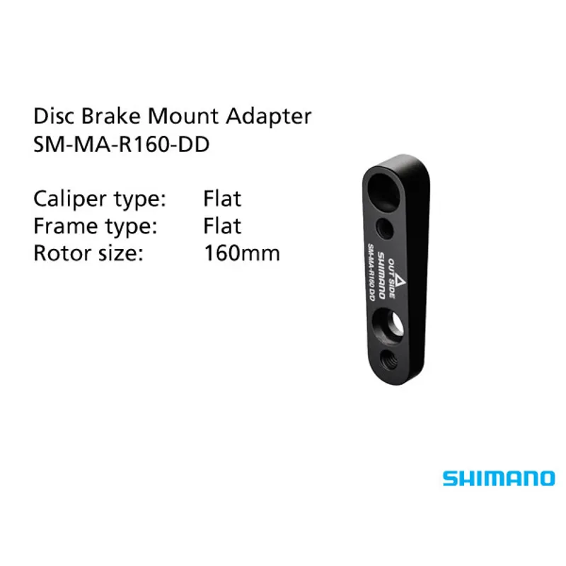 Shimano SM-MA-R160-DD Rear Disc Brake Adapter 160mm Flat Mount-2