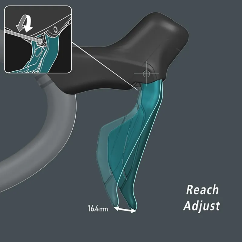 Shimano ST-R9270 STI Shift-Brake Lever Left Hydraulic Di2 12 speed-6