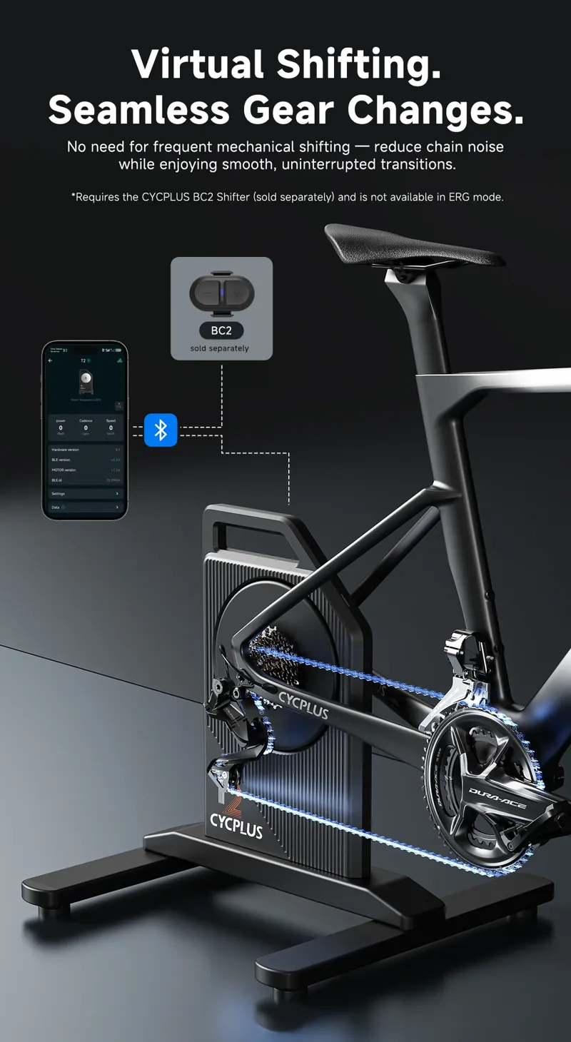 Cycplus T2H Smart Direct Drive Bike Trainer -6