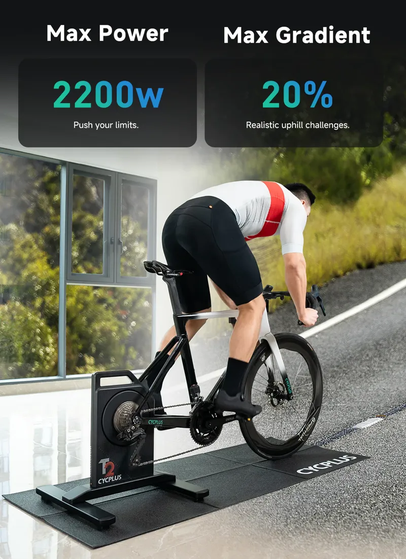 Cycplus T2H Smart Direct Drive Bike Trainer -8