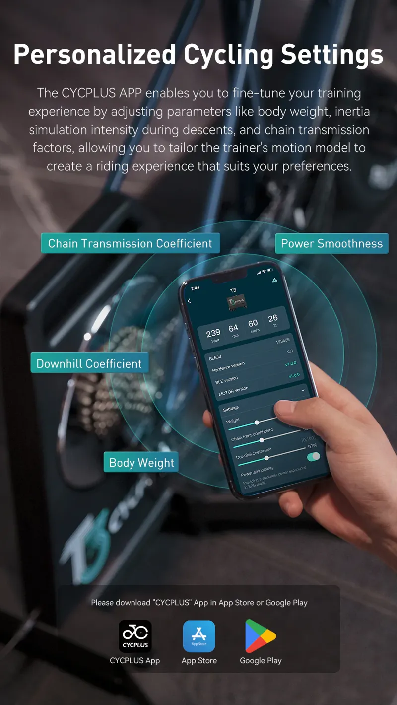 CYCPLUS T3 Smart Direct Drive Bike Trainer-10