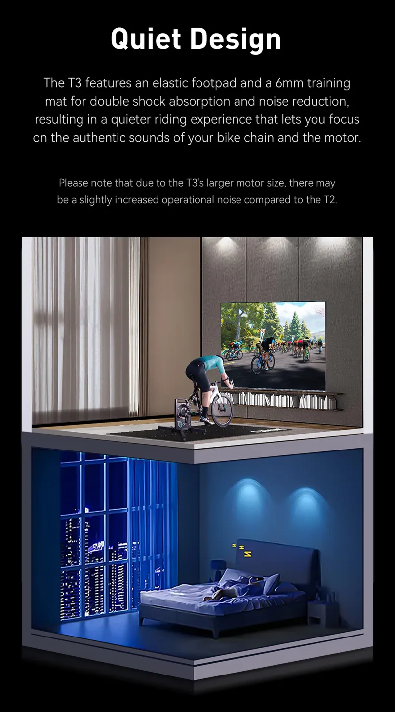 CYCPLUS T3 Smart Direct Drive Bike Trainer-8