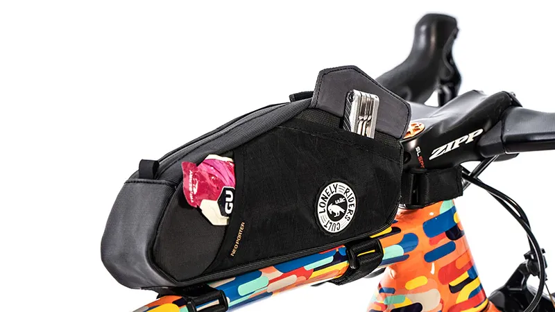 Ulac Trekking GT Pro 1.5L Top Tube Bag Black-2