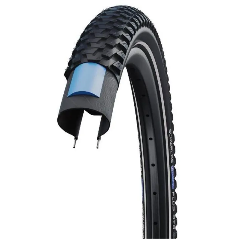 Schwalbe Marathon Plus MTB Tyre 29x2.35 Smart Dual Guard Performance Line Reflective Sidewall
