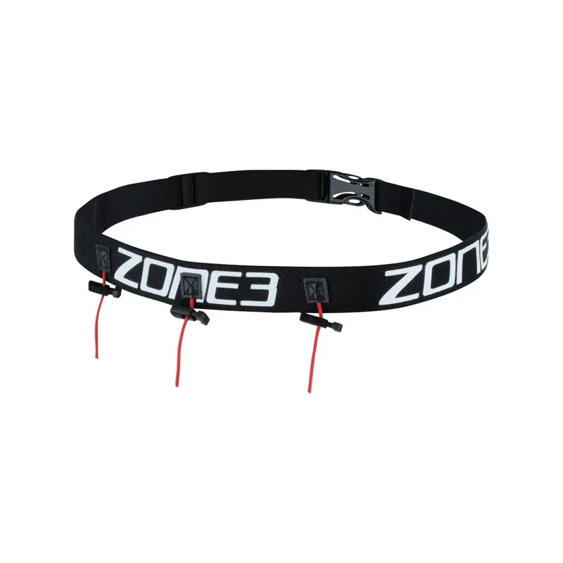 Zone 3 Ultimate Race Number Belt with Gel Loops