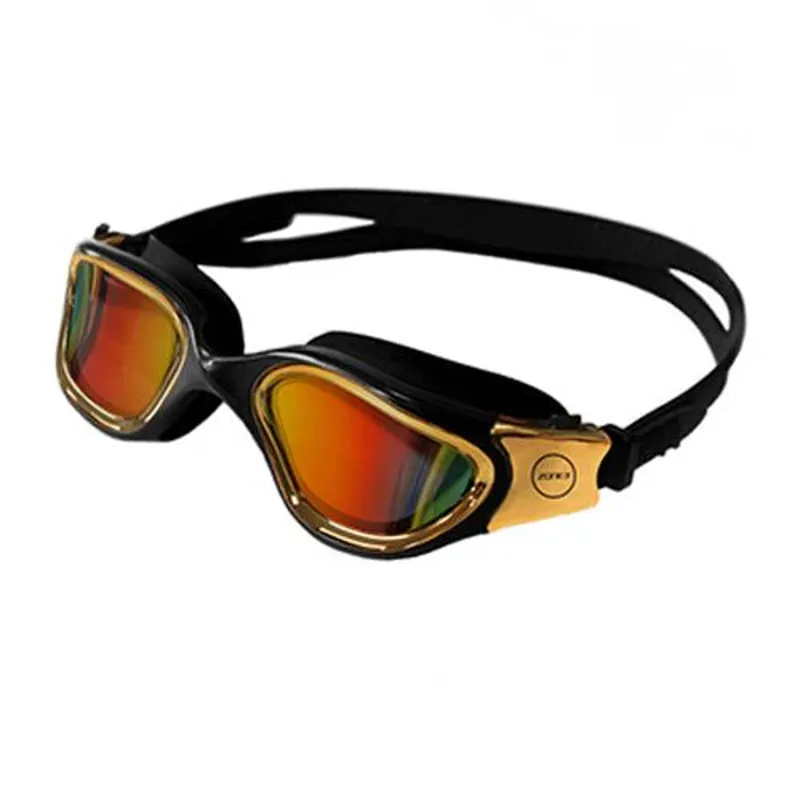 Zone 3 Vapour Swim Goggles Black-Gold Polarised