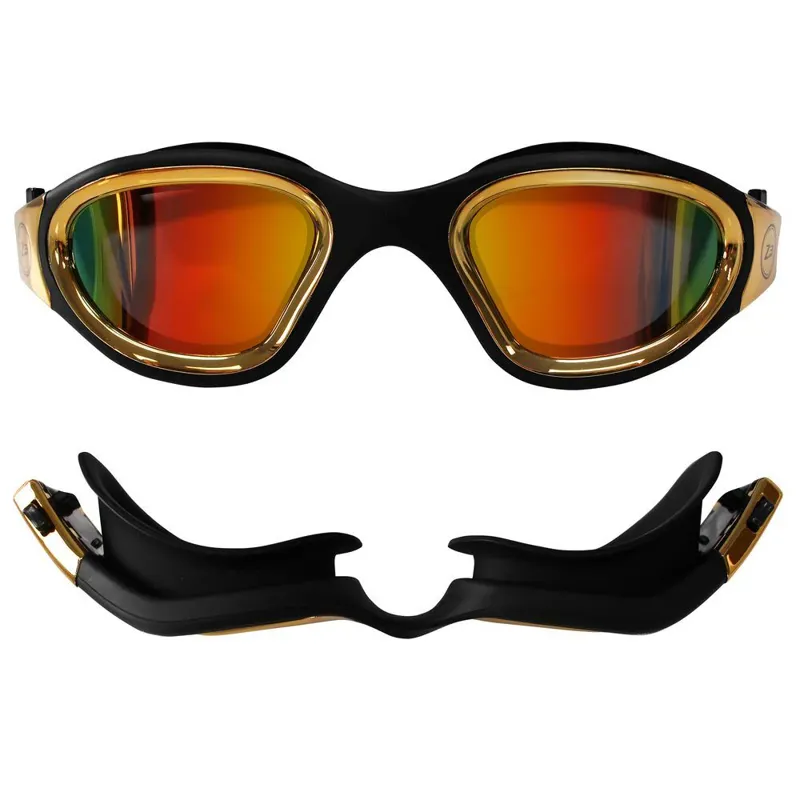 Zone 3 Vapour Swim Goggles Black-Gold Polarised-1