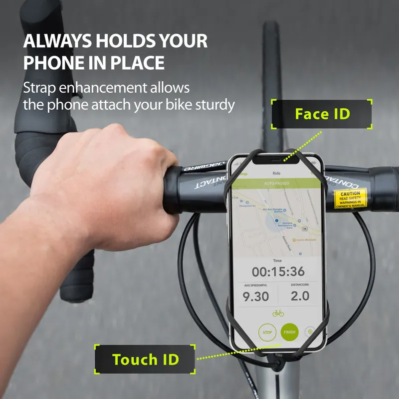 Bone Bike Tie Pro 4 Stem Mount Phone Holder BlacK-5