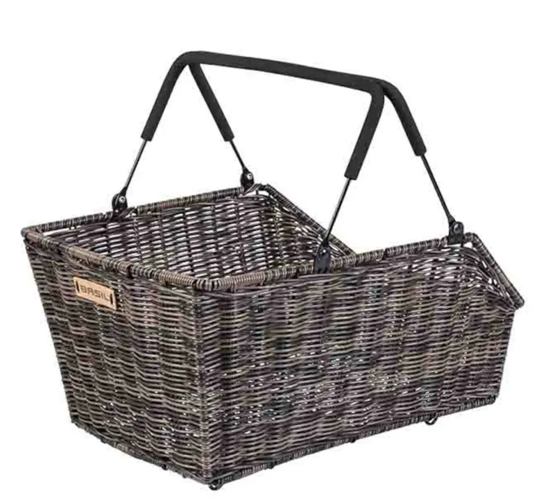 Basil Cento Rattan MIK Rear Basket