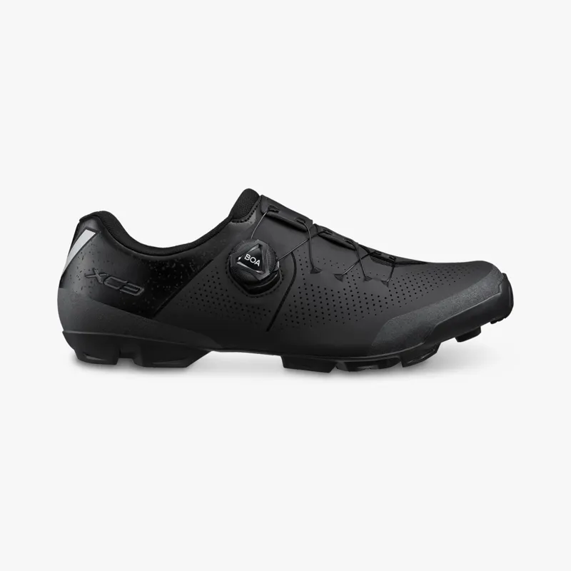Shimano SH-XC302 SPD MTB Shoes E-Width Black-1