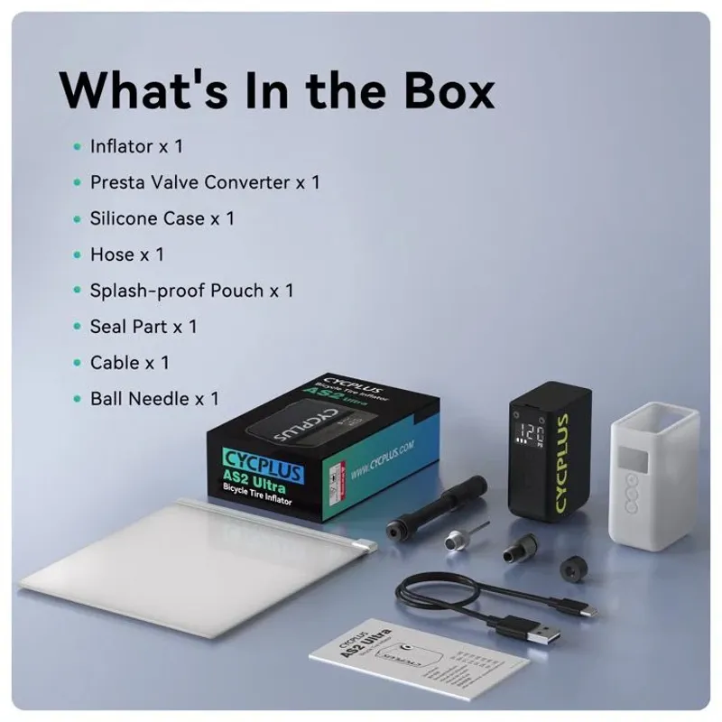 Cycplus Cube AS2 Ultra E Pump 400mah Compressor-3