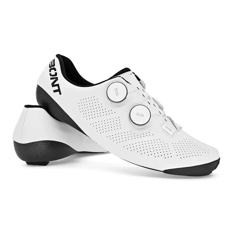 Bont Riot+ 24 Road Shoes in White