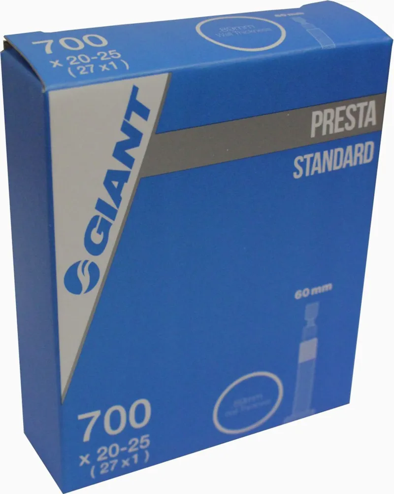 Giant Tube 700 x 20-25 Presta Valve 60mm