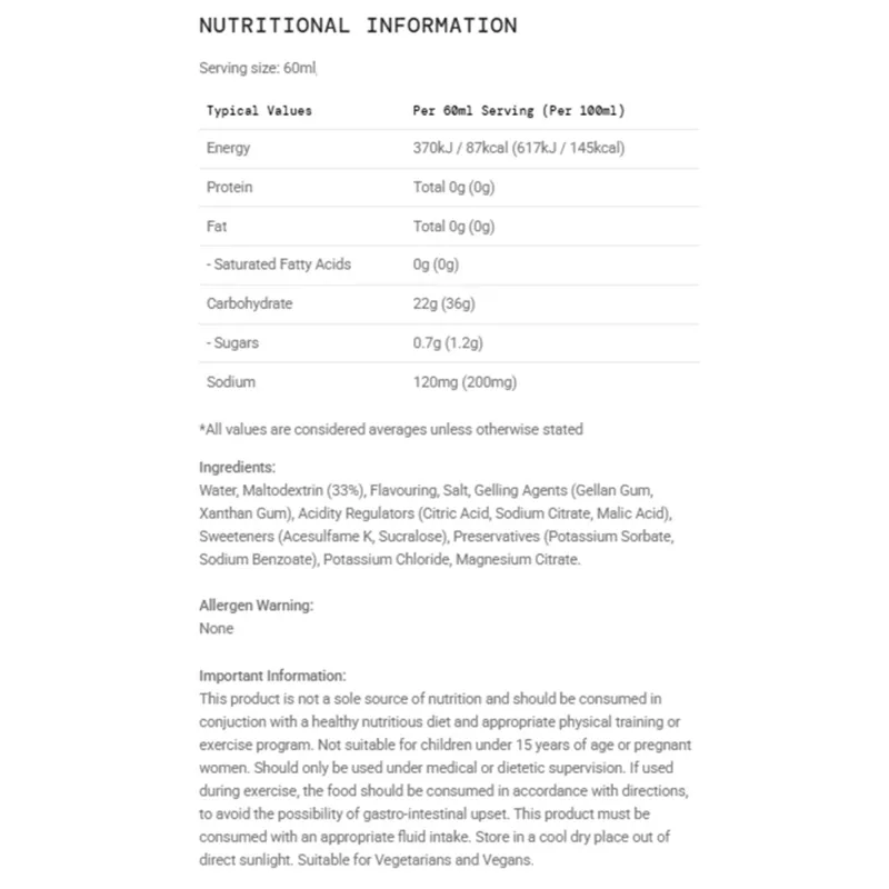 SIS Go Energy Electrolyte Gel Raspberry 60ml-1