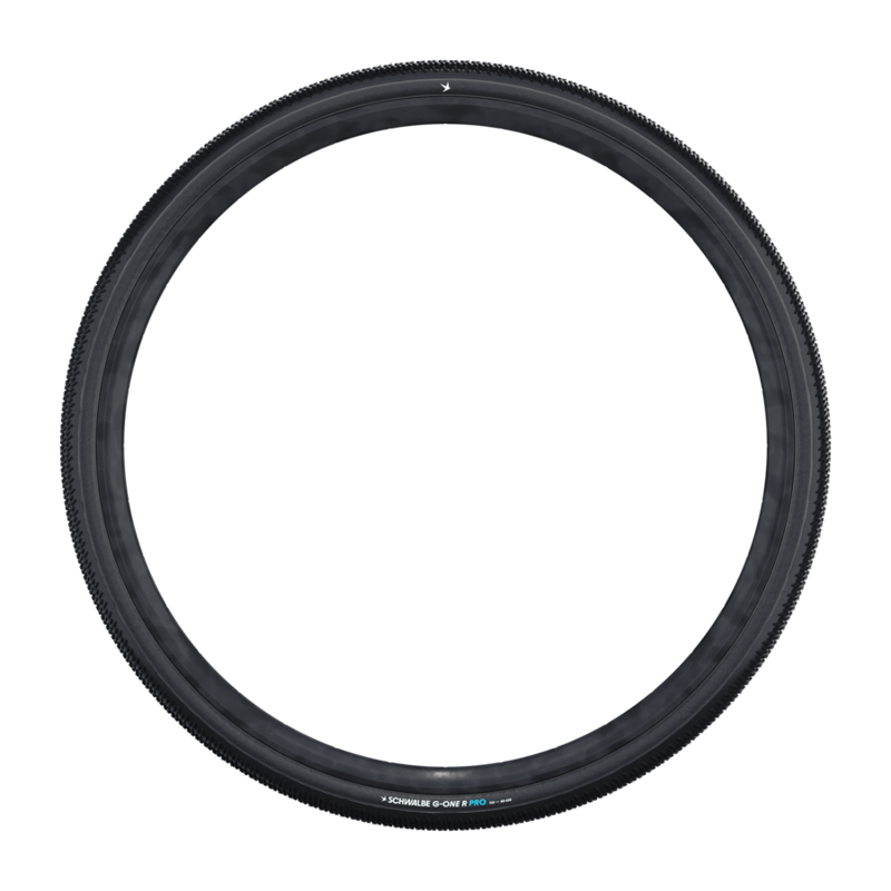 Schwalbe G-One R Pro Tubeless Gravel Tyre 700x45 Race Pro v-Guard-2