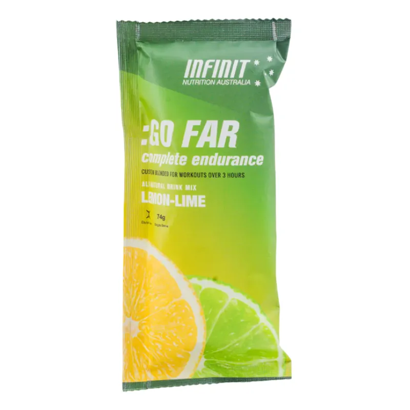 Infinit Go Far Lemon Lime 74g Single Serve