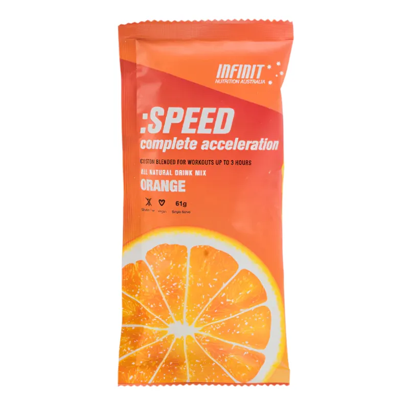 Infinit Speed Orange Drink Mix 61g Sachet