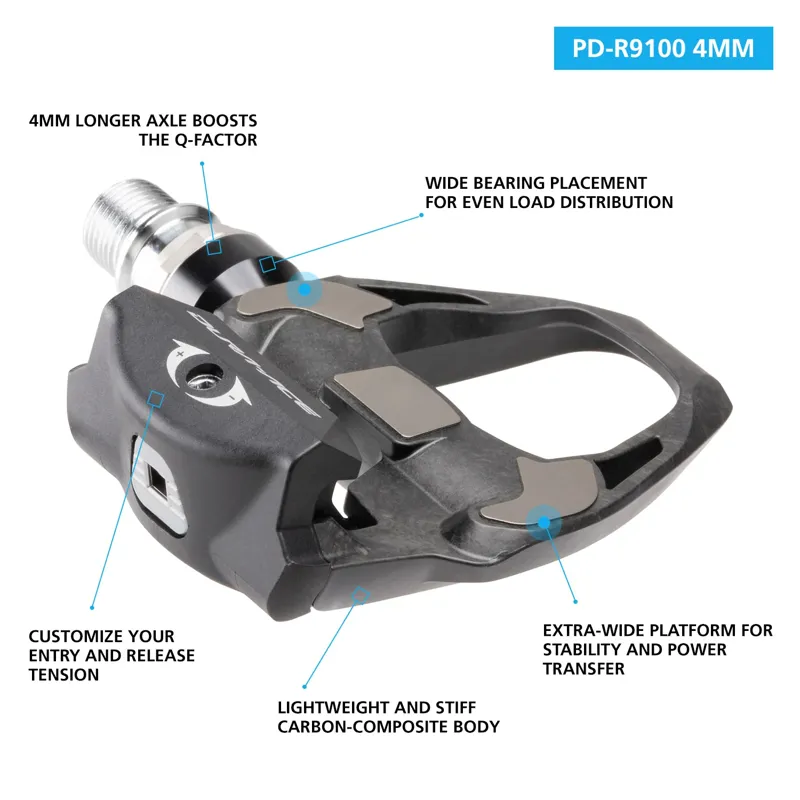 Shimano Dura-Ace PD-R9100 SPD-SL Pedals-1