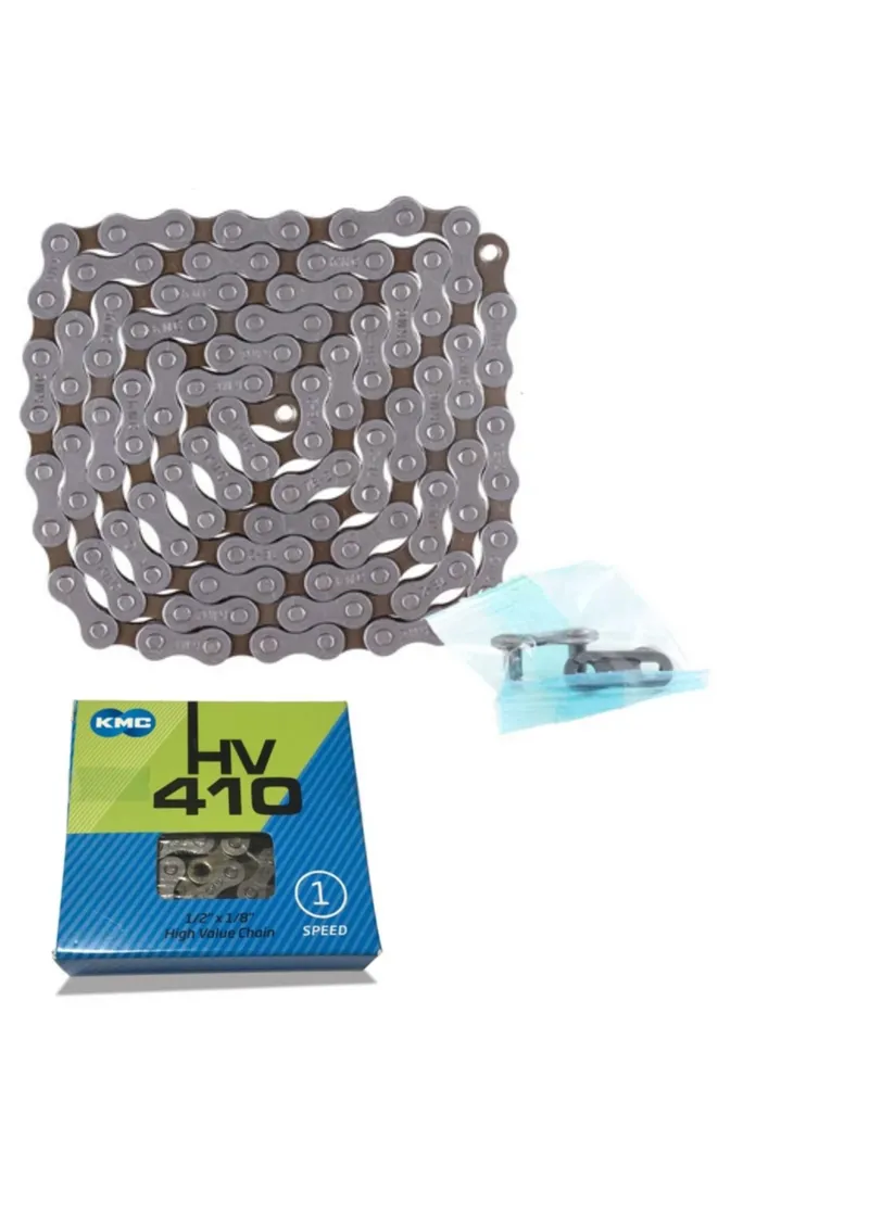 KMC Single Speed Chain 1/2x1/8 112 Links