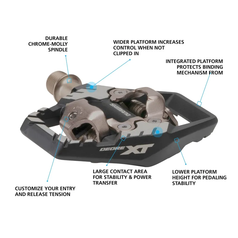 Shimano PD-M8120 Spd Pedals Deore XT Trail-1