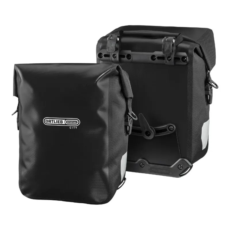 Ortlieb Sport Roller City Pannier Bags Pair Black