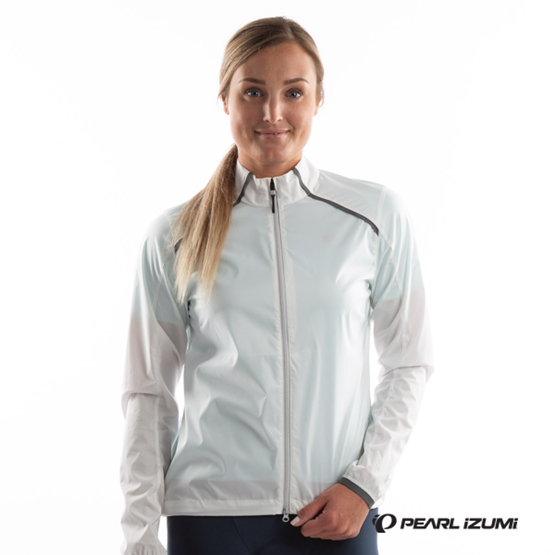 Pearl iZumi Jacket Womens Zephrr Barrier White in Medium size-2