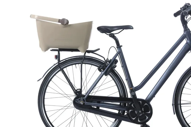 Basil Buddy Dog Bicycle Basket MIK Bicotti Brown-7