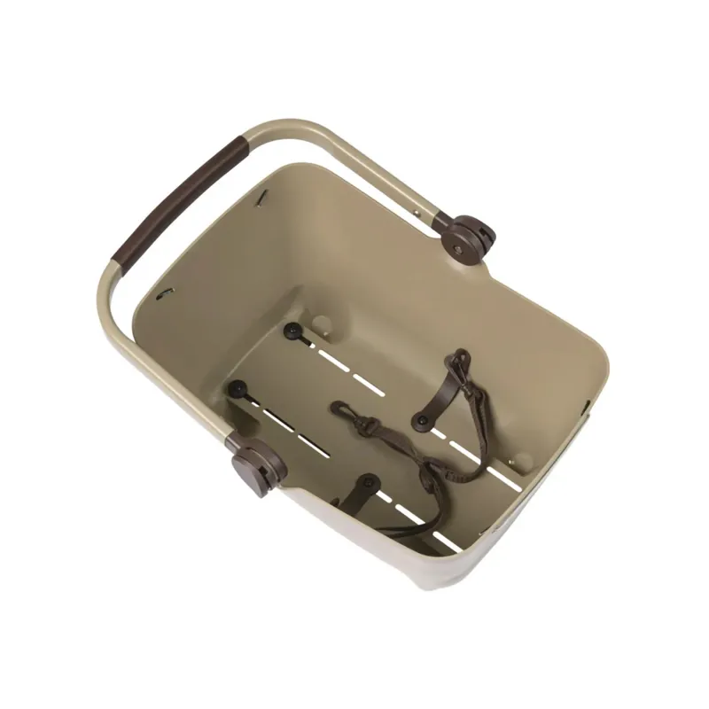 Basil Buddy Dog Bicycle Basket MIK Bicotti Brown-2