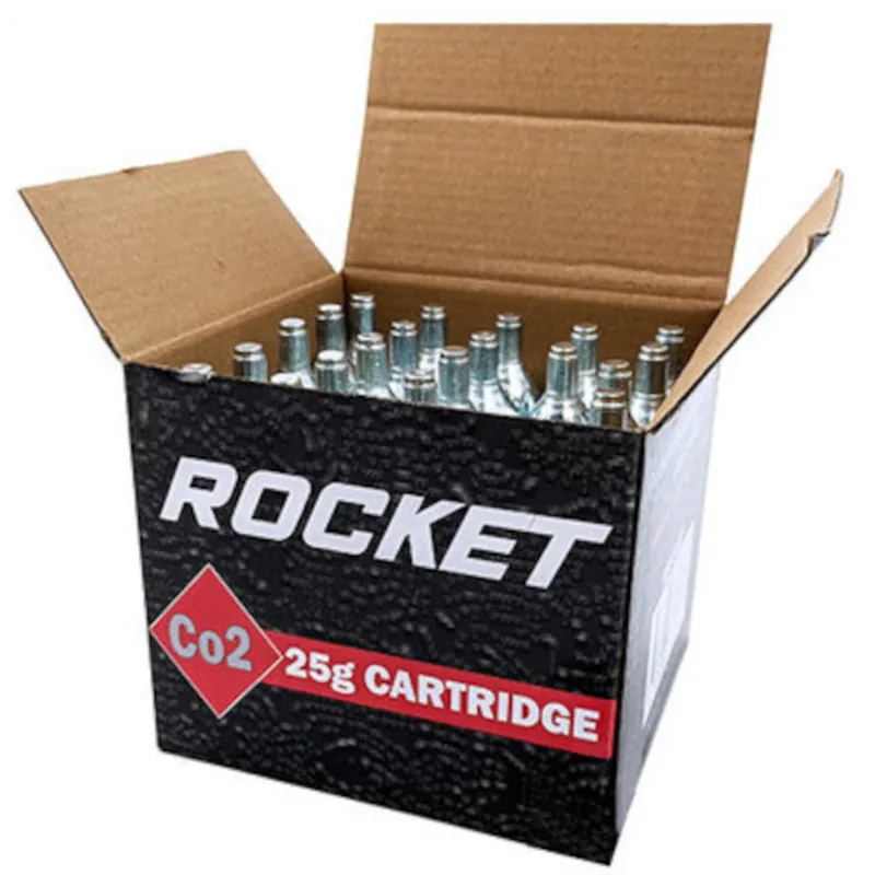 Rocket 25g CO2 Cartridge Threaded