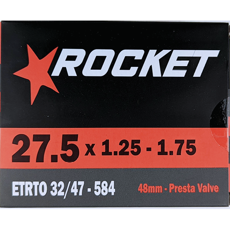 Rocket Tube 27.5 x 1.25-1.75 with 48mm Presta Valve