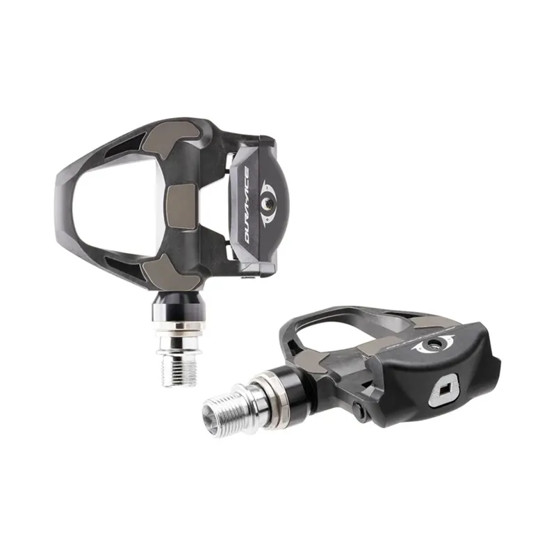 Shimano PD-9100 SPD-SL Pedals Dura-Ace Carbon 4mm Longer Axle