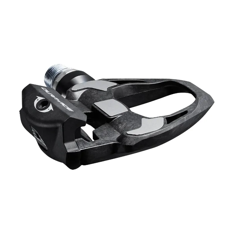 Shimano PD-9100 SPD-SL Pedals Dura-Ace Carbon 4mm Longer Axle-2