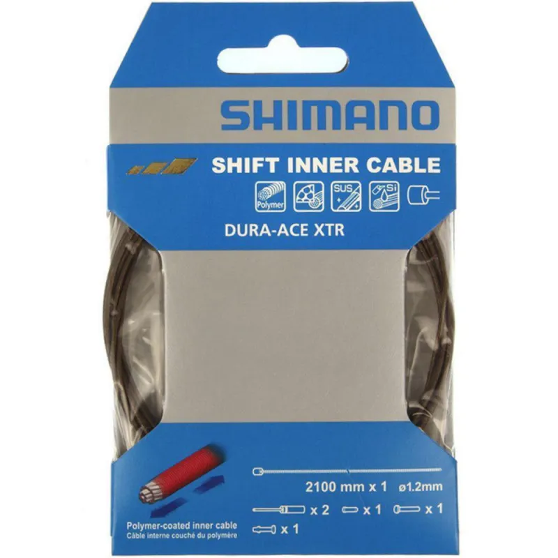Shimano Shift Inner Cable Polymer Coated Dura-Ace XTR