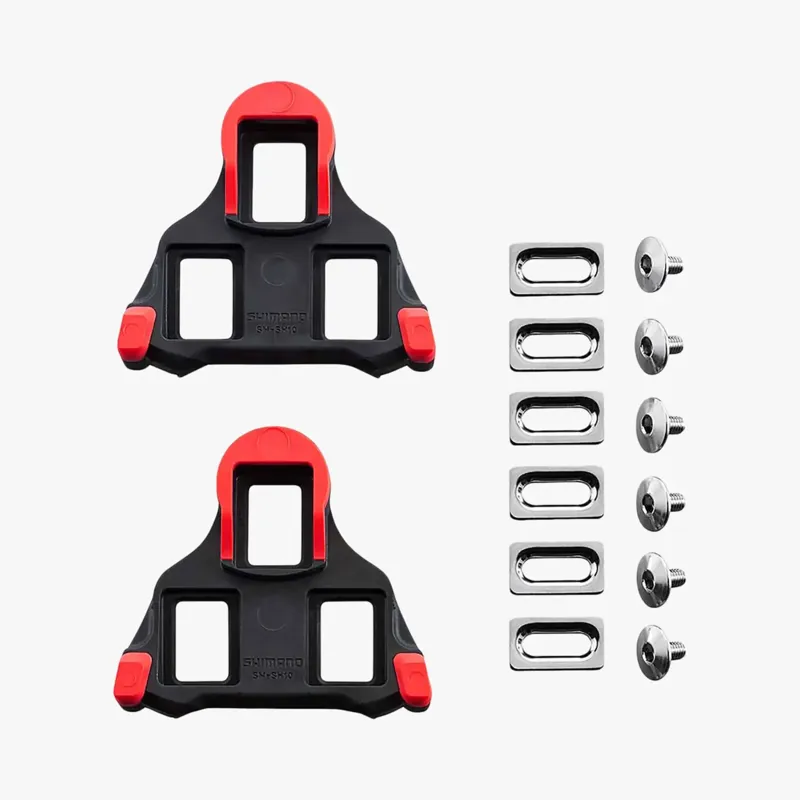 Shimano SM-SH10 SPD-SL Cleat Red Set Fixed Mode