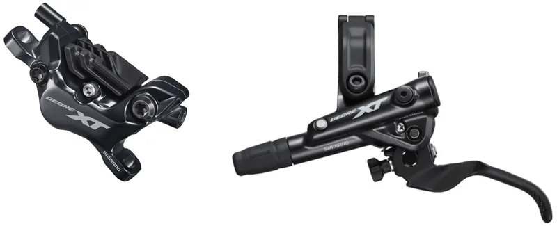 Shimano Deore XT BR-M8120 Rear Disc Brake and BL-M8100 Left Lever