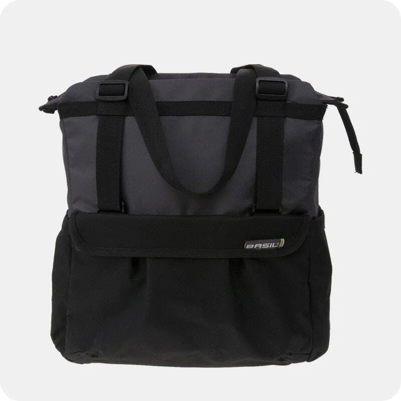 Basil Shopper XL 20L Single Pannier Bag Black-2