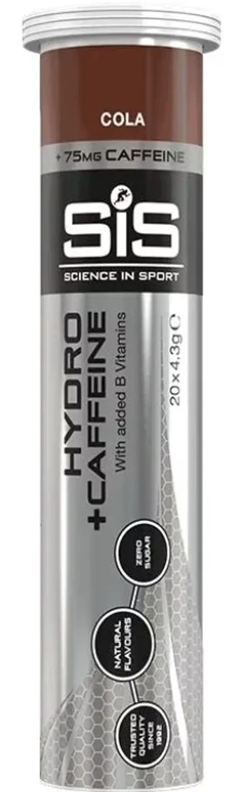 SIS GO Hydro Tablets 20 x 4g Cola Pack plus Caffeine