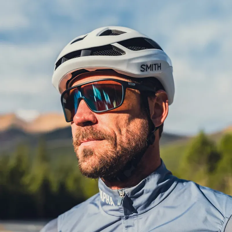 Smith Trace Mips Road Helmet Matte White-3