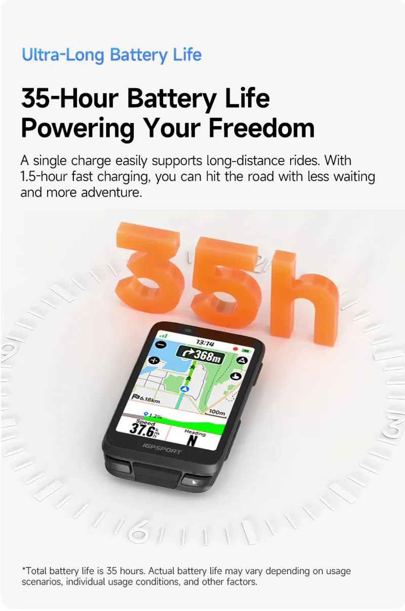 iGPSport Binavi GPS Cycling Computer-3